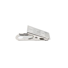 Metal Stainless Working ID name Badge Clip